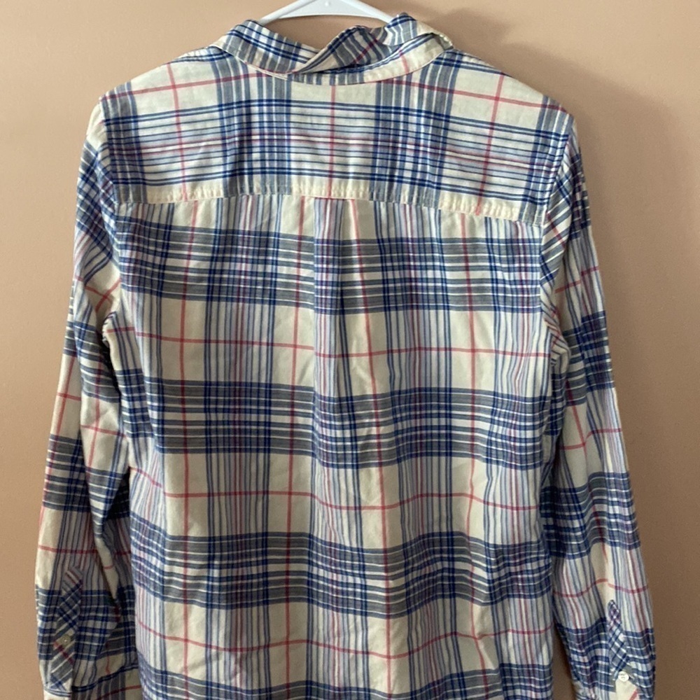Talbots plaid top - Picture 5 of 5